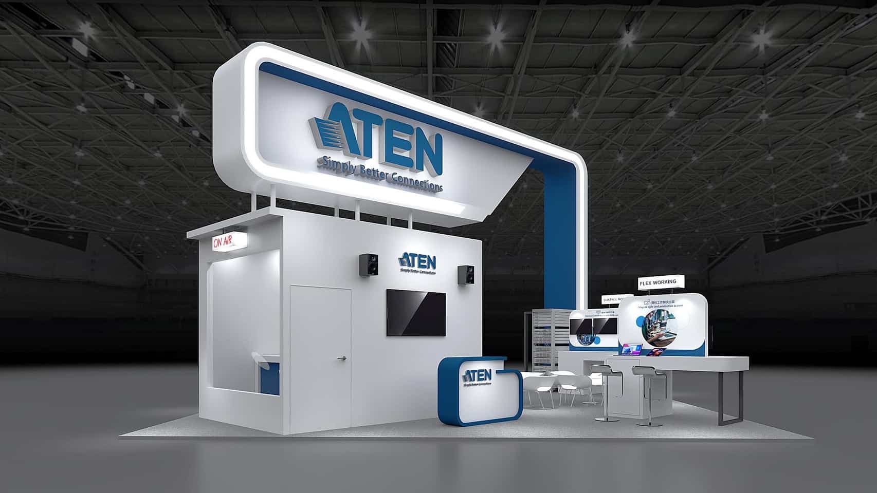 ATEN 於 2022 COMPUTEX台北國際電腦展 展示「混合辦公的未來」